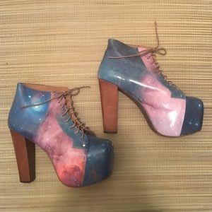 Galaxy Jeffrey Campbell booties