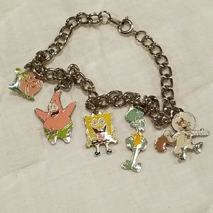 SpongeBob charm bracelet.