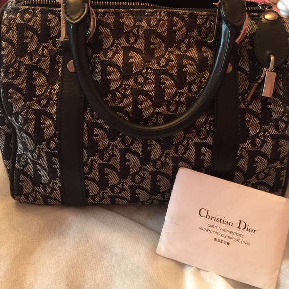 Christian Dior Boston bag