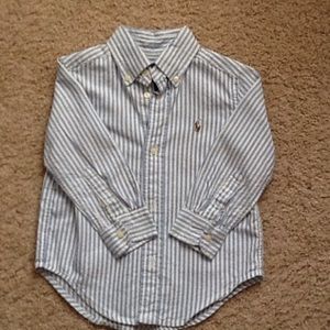 Toddler Ralph Lauren Long Sleeve Button Down