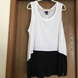 Two tone tank