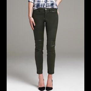 Banana Republic Wax Skinny Jeans Sz 28 Green