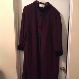 Womens Wool Long Winter Coat