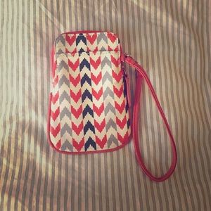 Chevron Cell Phone Wallet