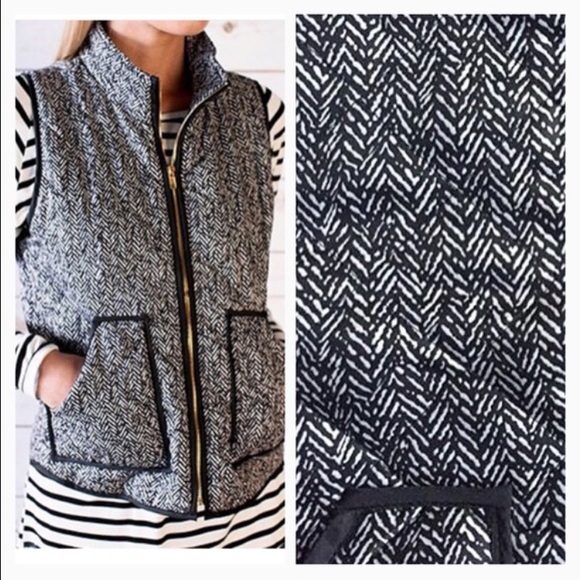 Jackets & Blazers - Printed herringbone vest Jackets & Blazers - Printed herringbone vest