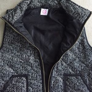 Jackets & Coats - Printed herringbone vest Jackets & Coats - Printed herringbone vest
