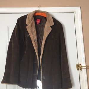 Super Cozy Corduroy Coat