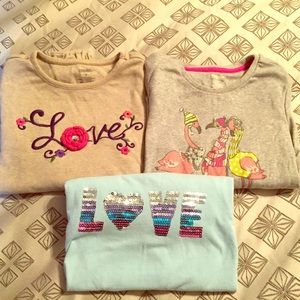 Girls size 7/8 long sleeve shirts