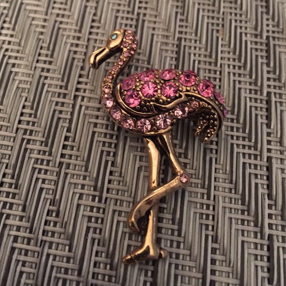 Jewelry - Flamingo pin