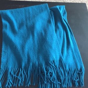 Very pretty & soft teal scarf