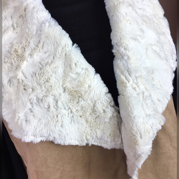 LOWEST PRICE❤️Faux fur vegan vest - Picture 2 of 3