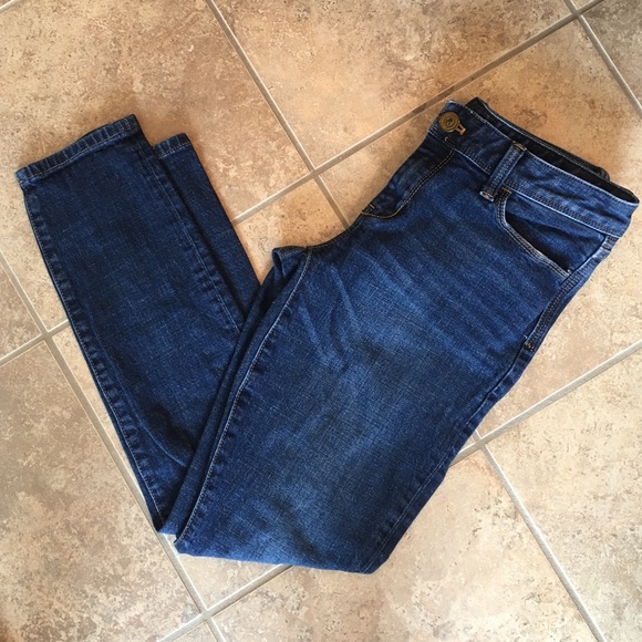 Banana Republic Skinny Ankle Indigo Jeans