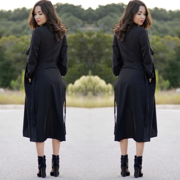 2X HOST PICK! ❤️ Skylar Trench Coat - Picture 2 of 3