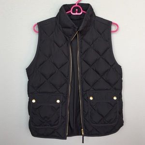 J. Crew excursion quilted down vest