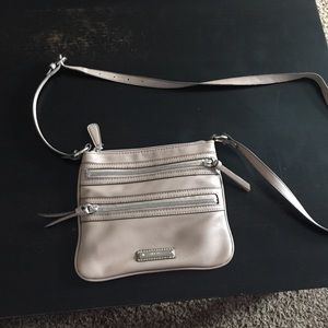 Tan Nine West mini cross body