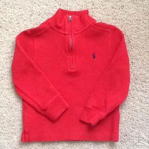 Polo Ralph Lauren 3/4 zip sweater