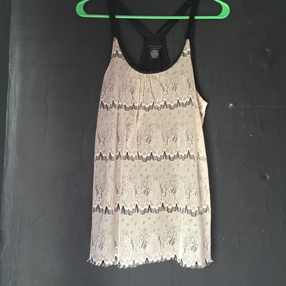 Lace tank top