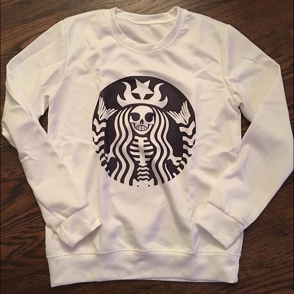 Starbucks Zombie Crewneck Sweater.