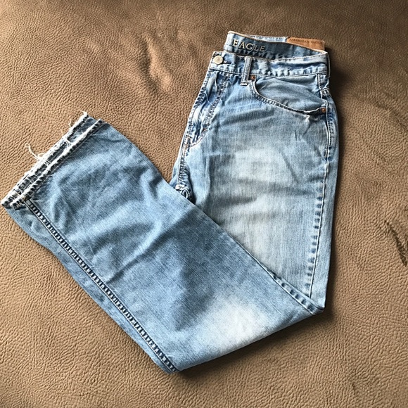 american eagle low loose jeans