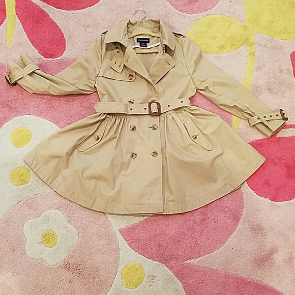 ralph lauren girls trench coat