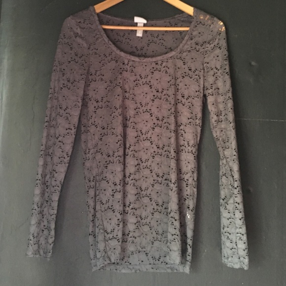 Lace long sleeve