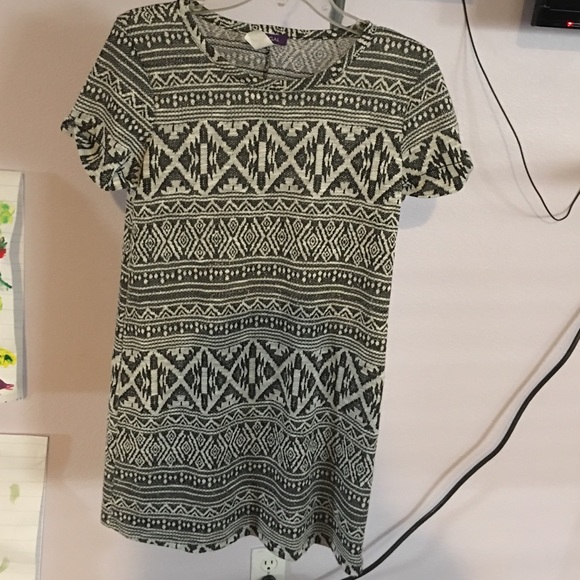 Black and white dress