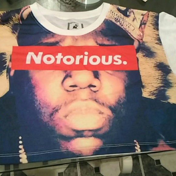 BIGGIE SMALLS crop tee