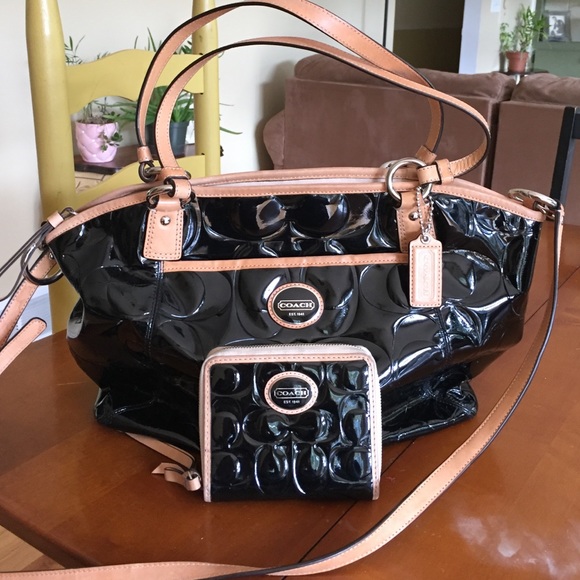 Coach Handbags - Authentic Coach Peyton Purse & Wallet Set