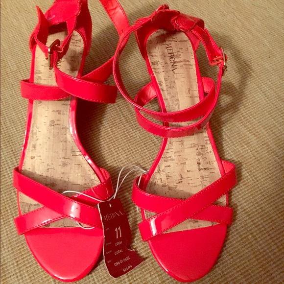 Red heel shoes size 11