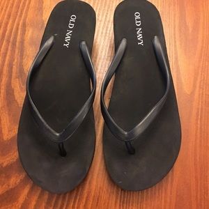 old navy womens wedge flip flops