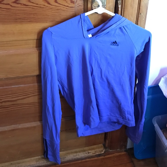 Adidas compression long sleeve hoodie