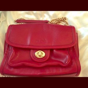 Coach leather cross body