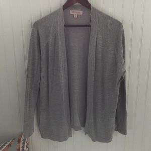 Philosophy Long Cardigan - Gray