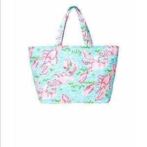 NWT Lilly Pulitzer Palm Beach Tote