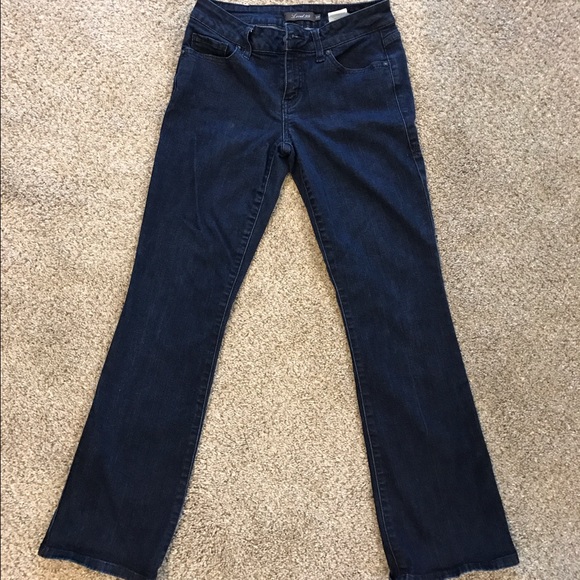 Dark wash Level 99 petite boot cut size 27