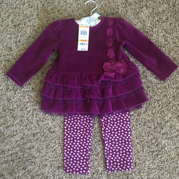 Girl's 12M 2-Piece Winter Outfit - Picture 1 of 4