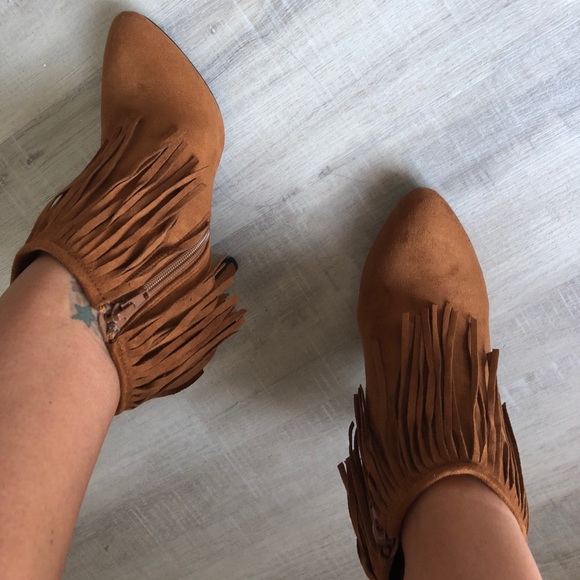Fringe booties - Picture 5 of 7