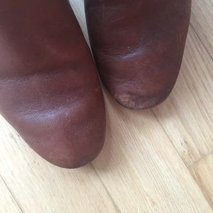 Isabel Marant Shoes - Isabel Marant Dicker Leather Ankle Boots Cognac 37 Isabel Marant Shoes - Isabel Marant Dicker Leather Ankle Boots Cognac 37