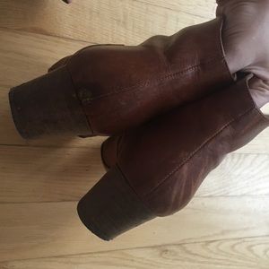 Isabel Marant Shoes - Isabel Marant Dicker Leather Ankle Boots Cognac 37 Isabel Marant Shoes - Isabel Marant Dicker Leather Ankle Boots Cognac 37