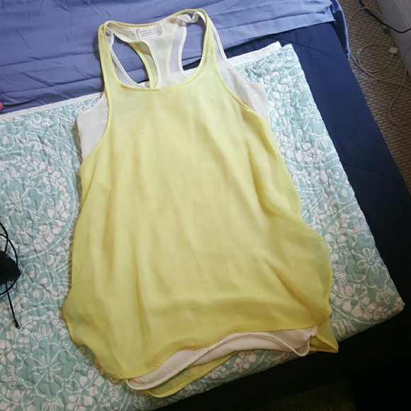 Zara long sleeveless top for only $5