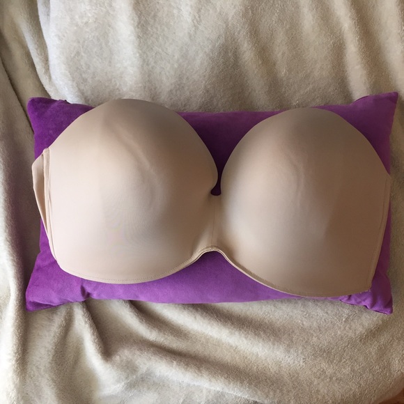 34G Wonderbra strapless Nude