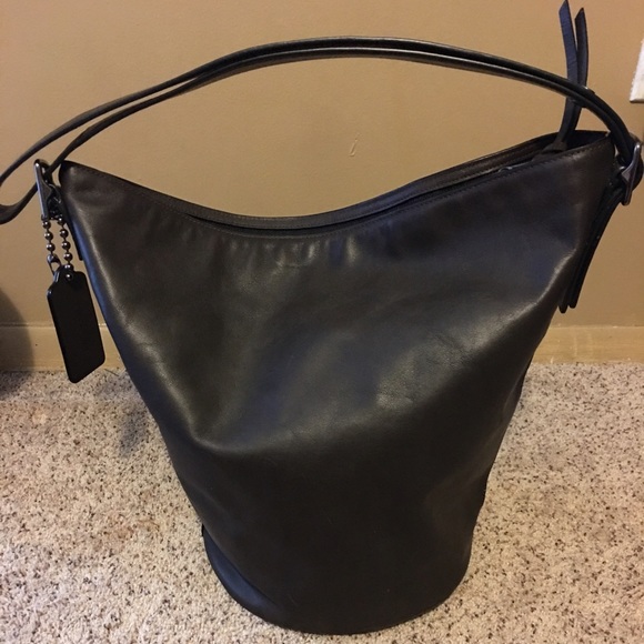 Coach Bucket Purse and Burberry Wrislet