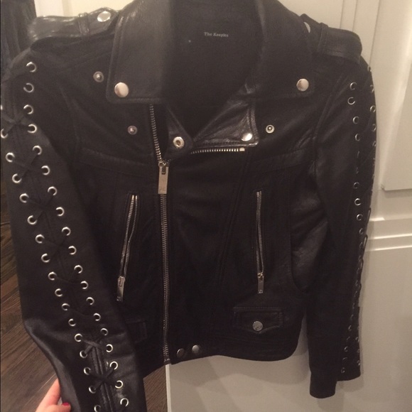 Leather jacket