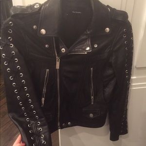 Leather jacket