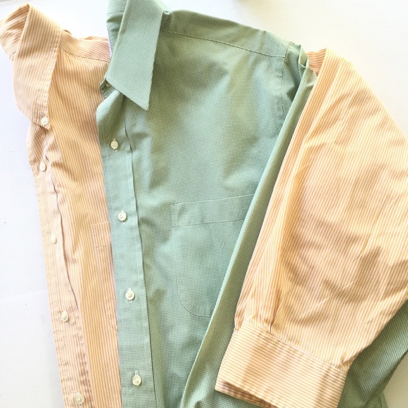 BROOKS BROTHERS Green Dress Shirt