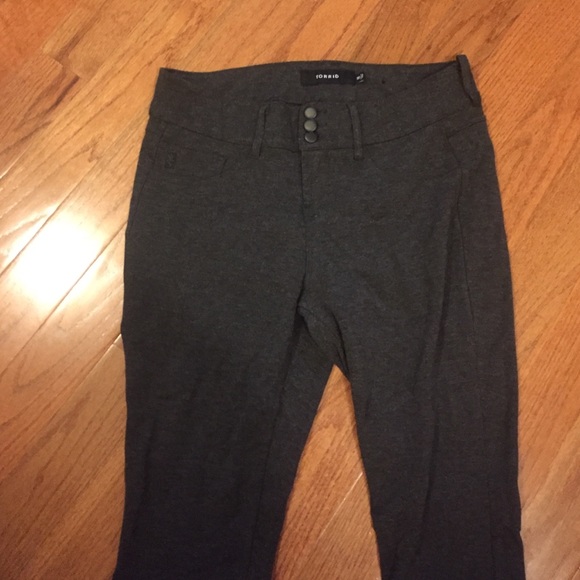 All nighter pants, charcoal gray