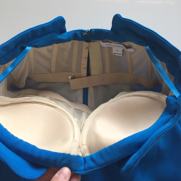 DVF Strapless Dress - Picture 3 of 4