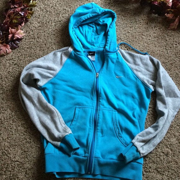 NIKE zip up hoodie size m
