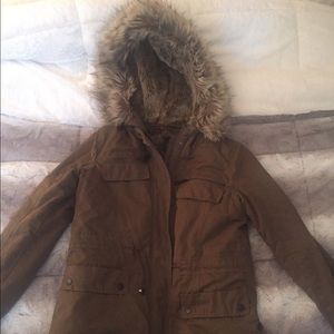 Faux fur Forever 21 Parka