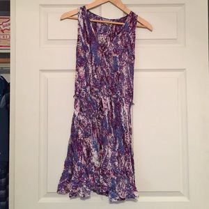 Like new Converse purple v neck flowy dress